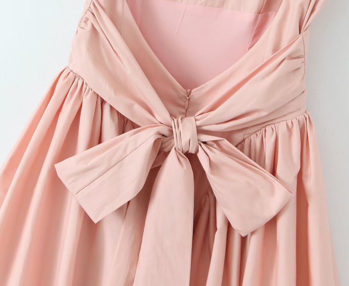 Vestido Curto Samantha - Rosa