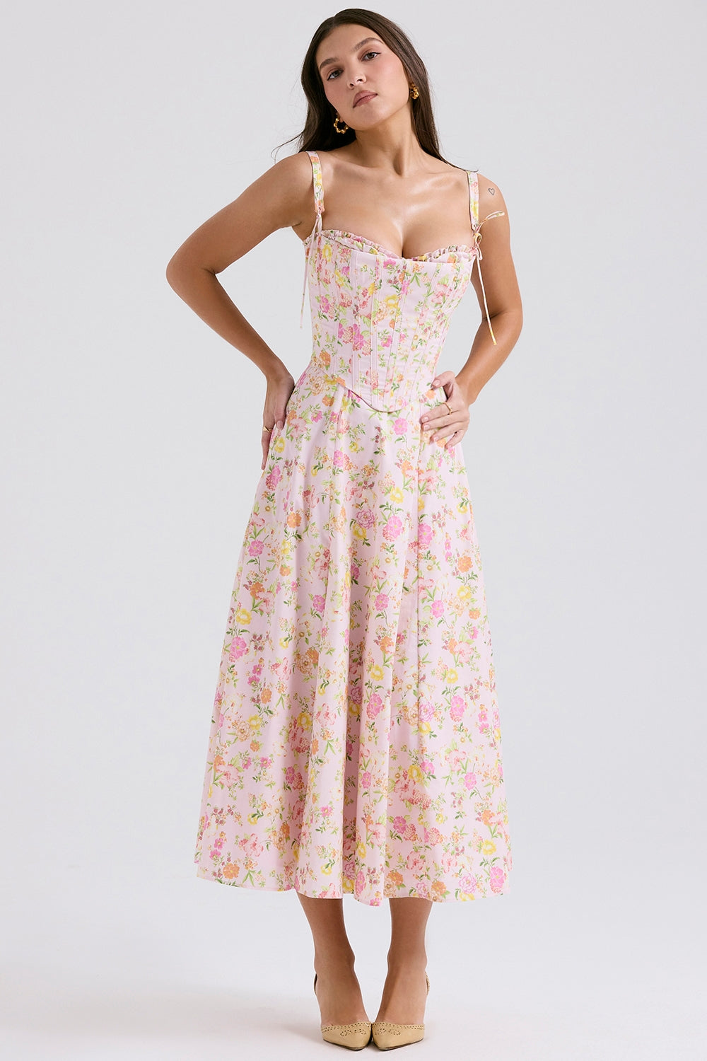 Vestido Midi Flora