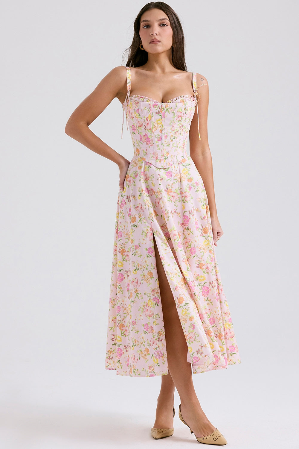 Vestido Midi Flora