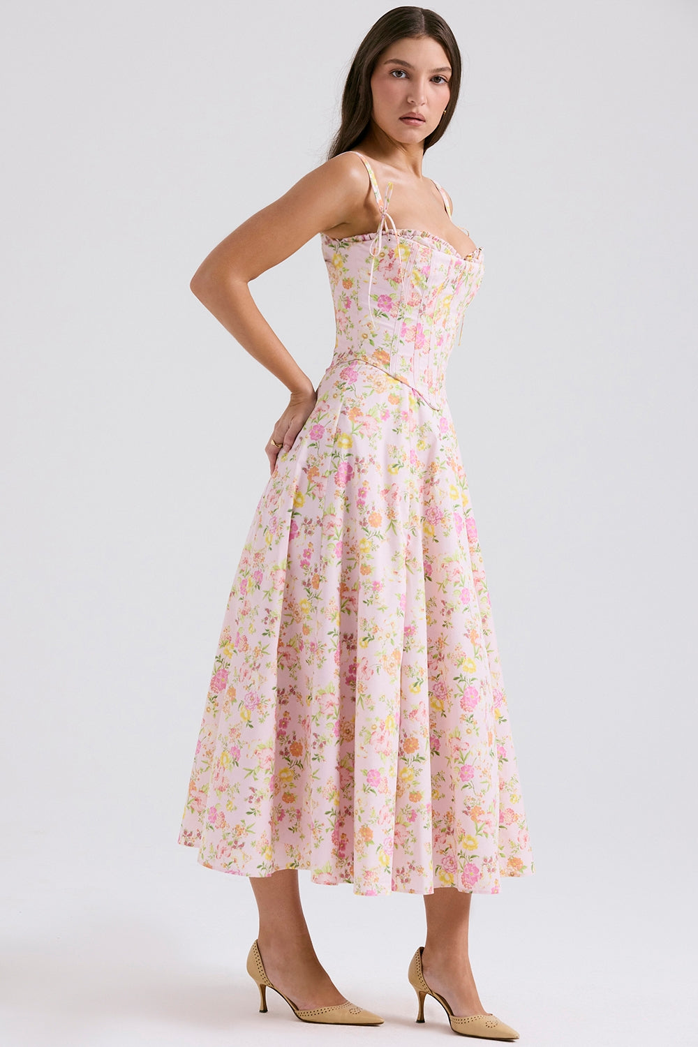 Vestido Midi Flora