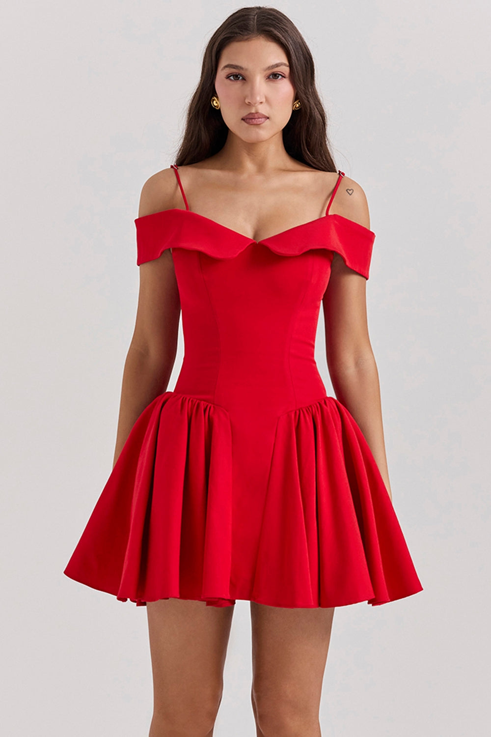 Vestido Curto Zara - Vermelho