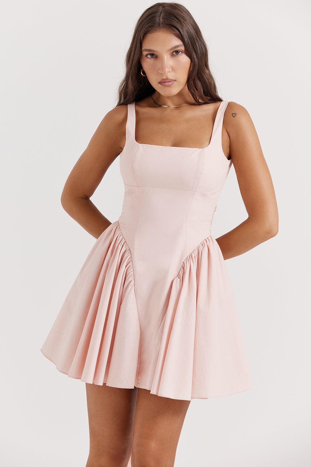 Vestido Curto Samantha - Rosa