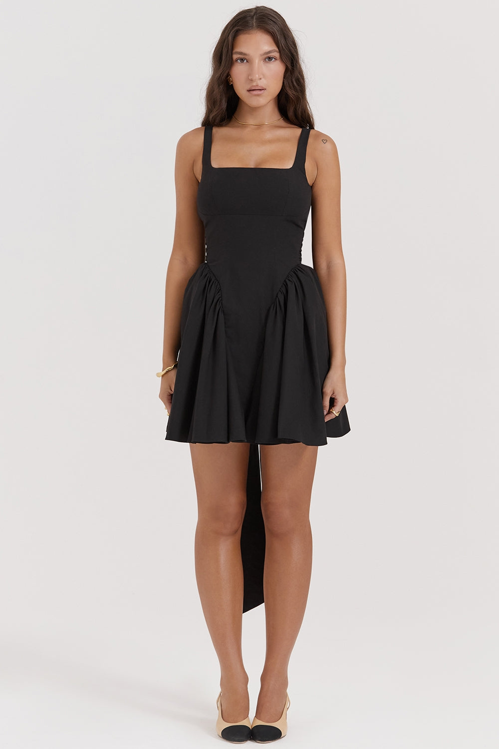 Vestido Curto Samantha - Preto