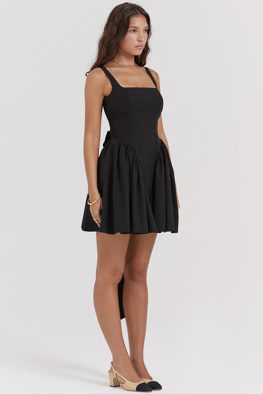 Vestido Curto Samantha - Preto