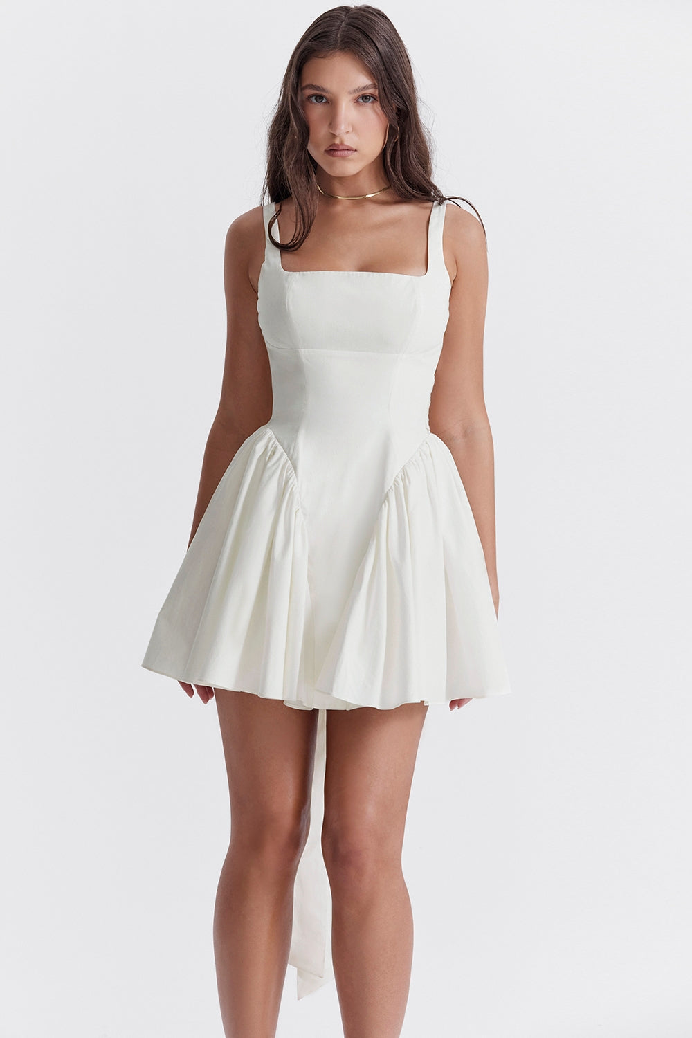 Vestido Curto Samantha - Branco