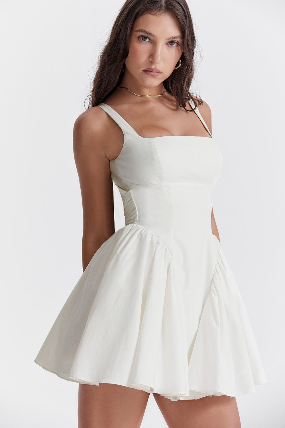 Vestido Curto Samantha - Branco