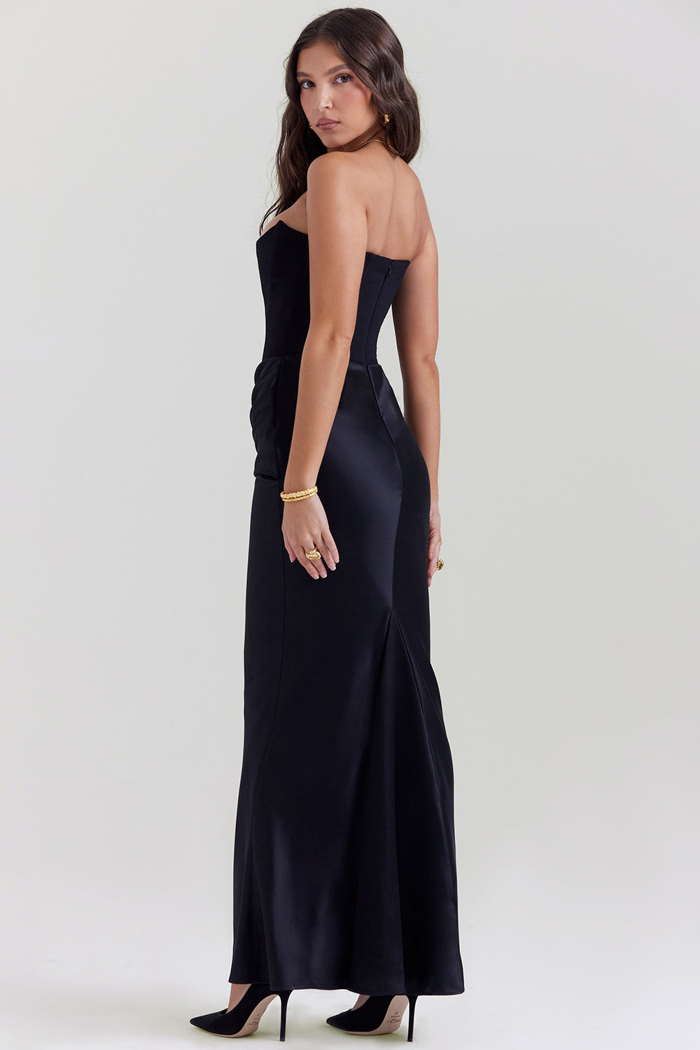 Vestido Longo Daphne - Preto