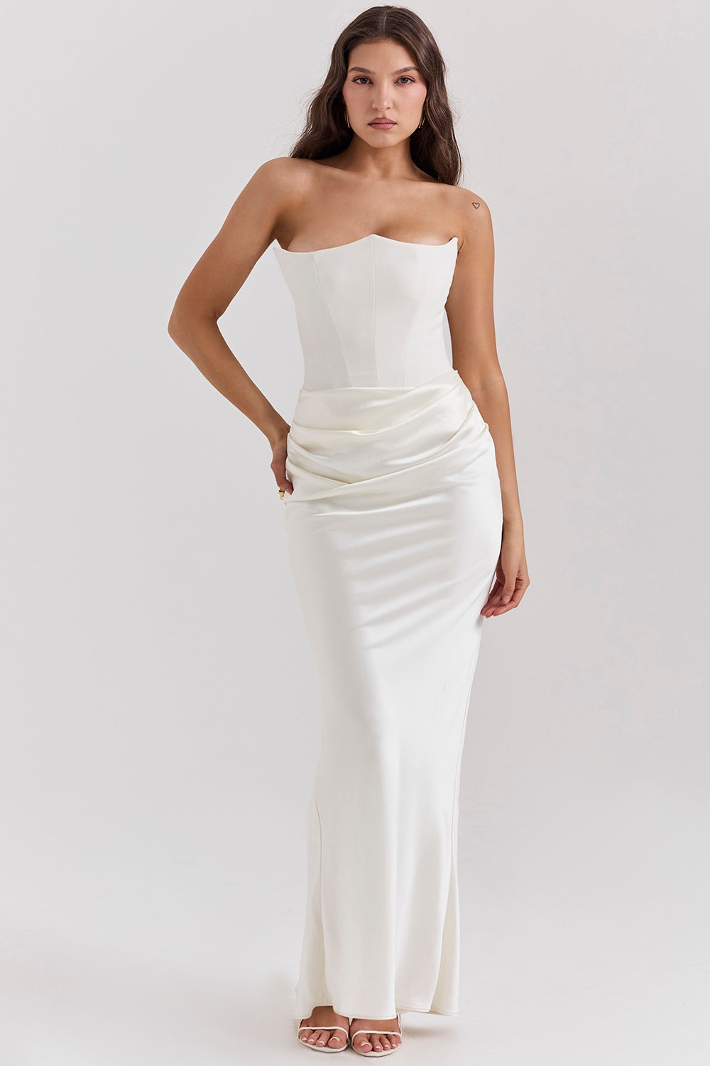 Vestido Longo Daphne - Branco