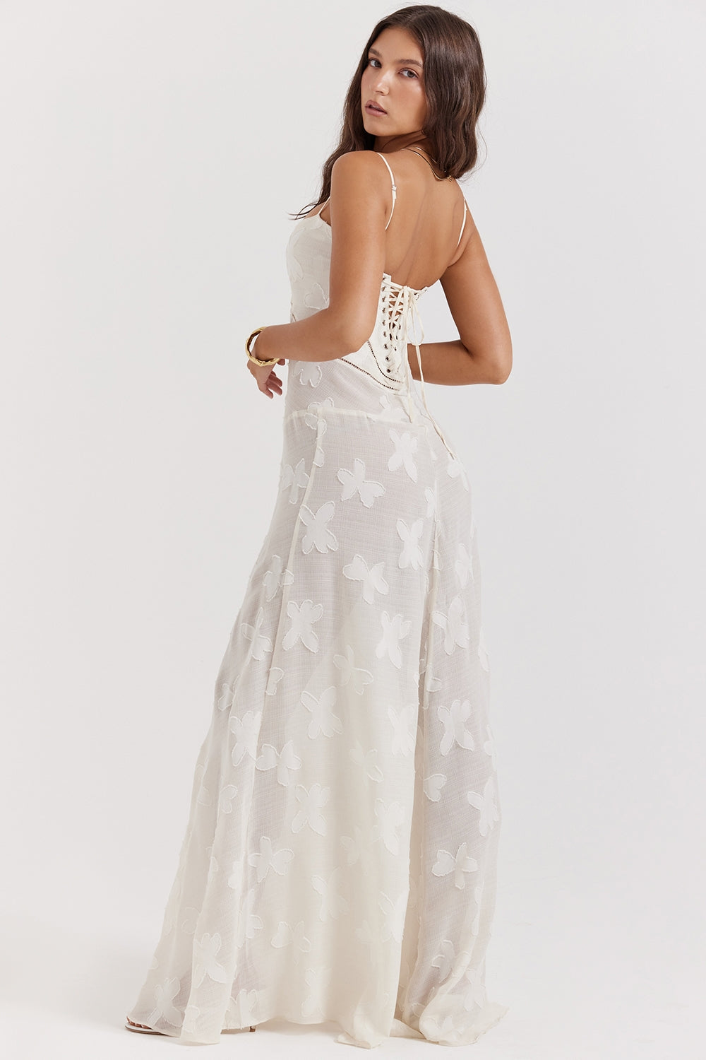 Vestido Longo Evelin - Branco