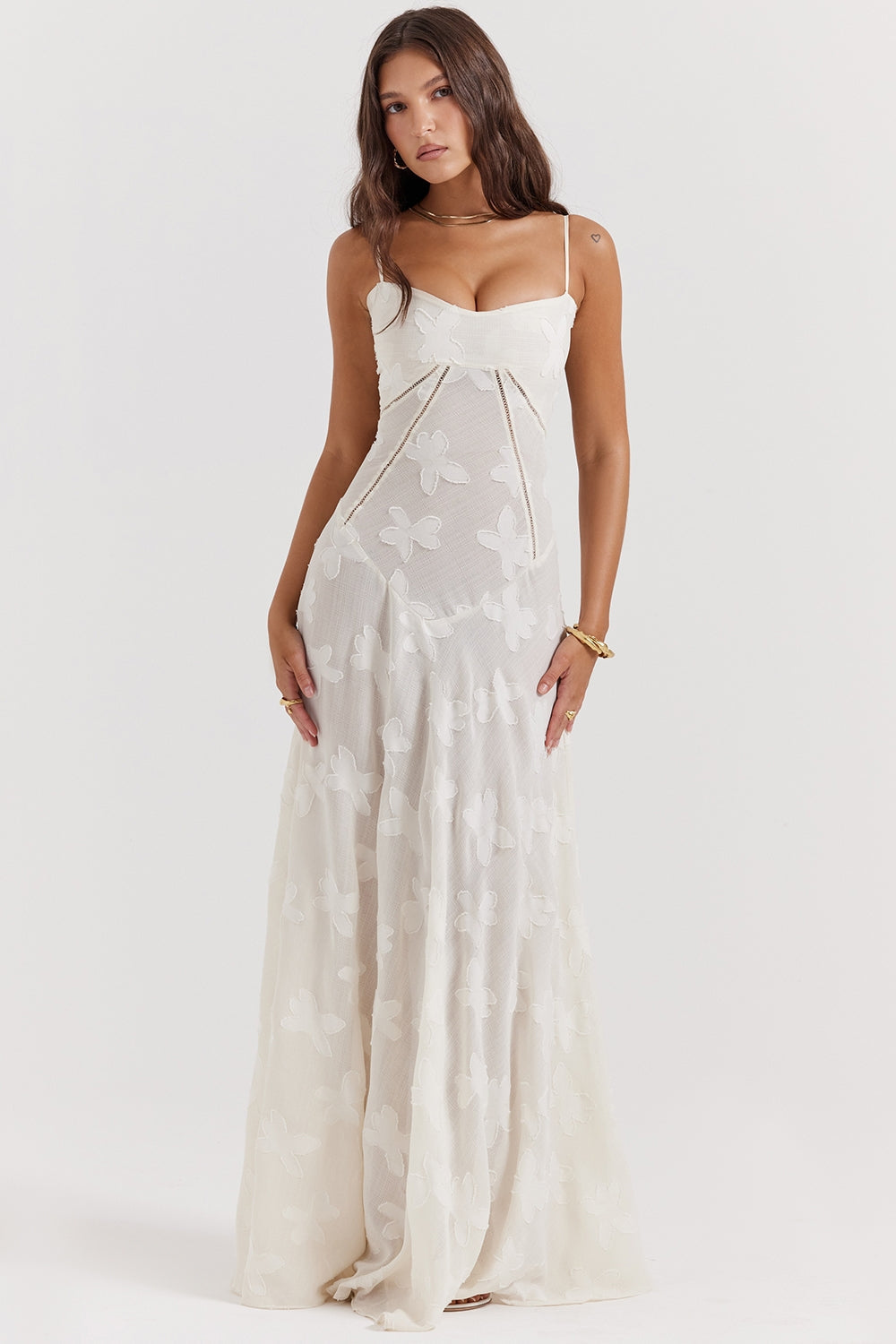 Vestido Longo Evelin - Branco