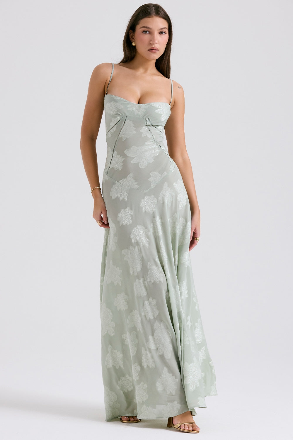 Vestido Longo Aurora - Verde