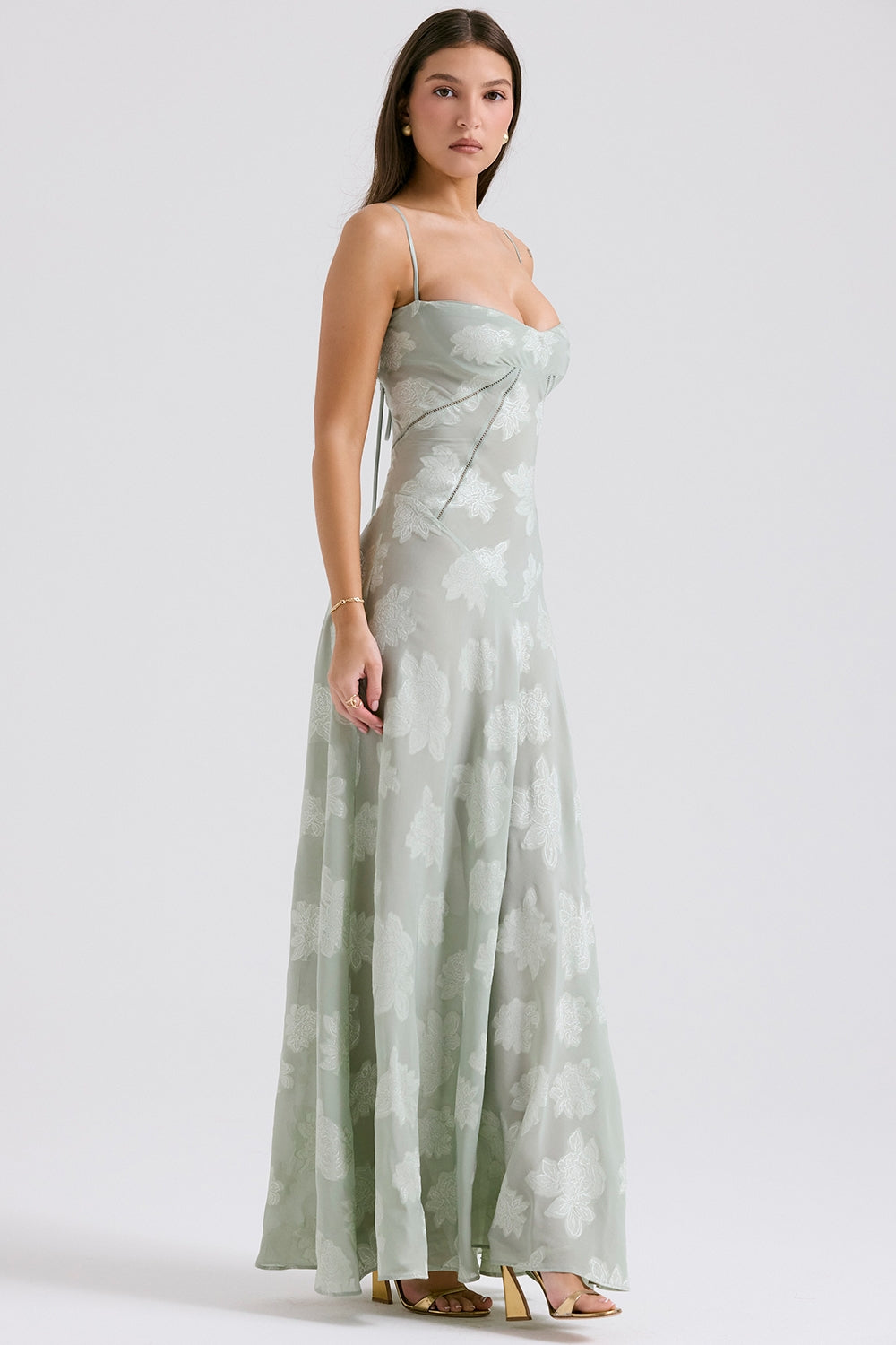 Vestido Longo Aurora - Verde