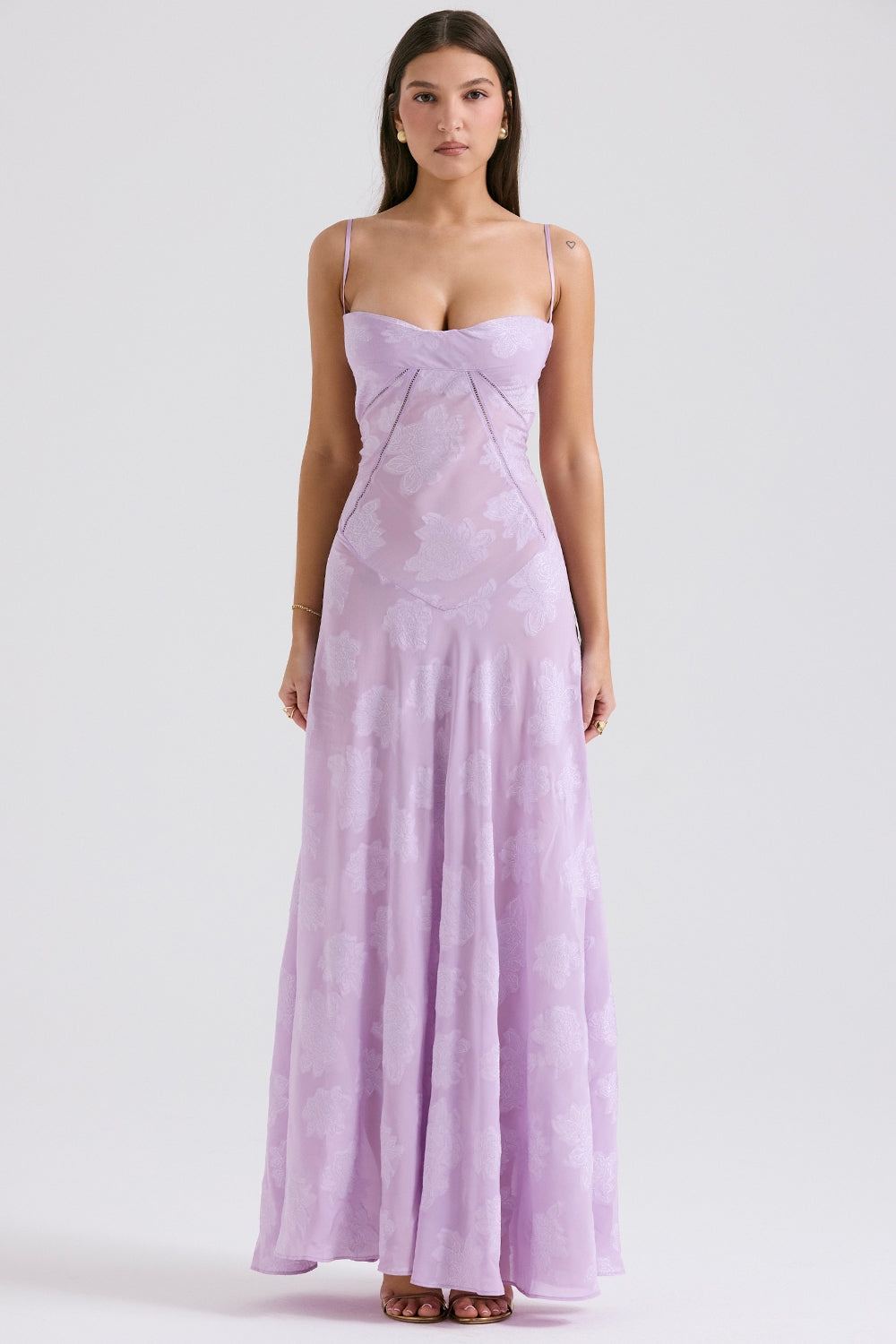 Vestido Longo Aurora - Roxo