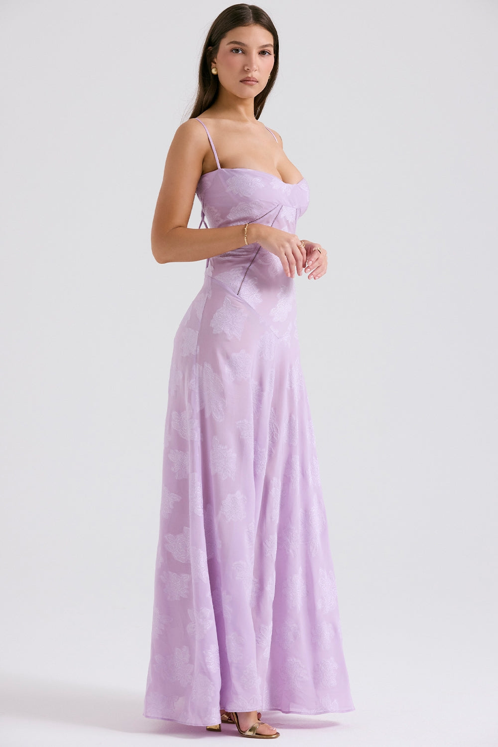 Vestido Longo Aurora - Roxo